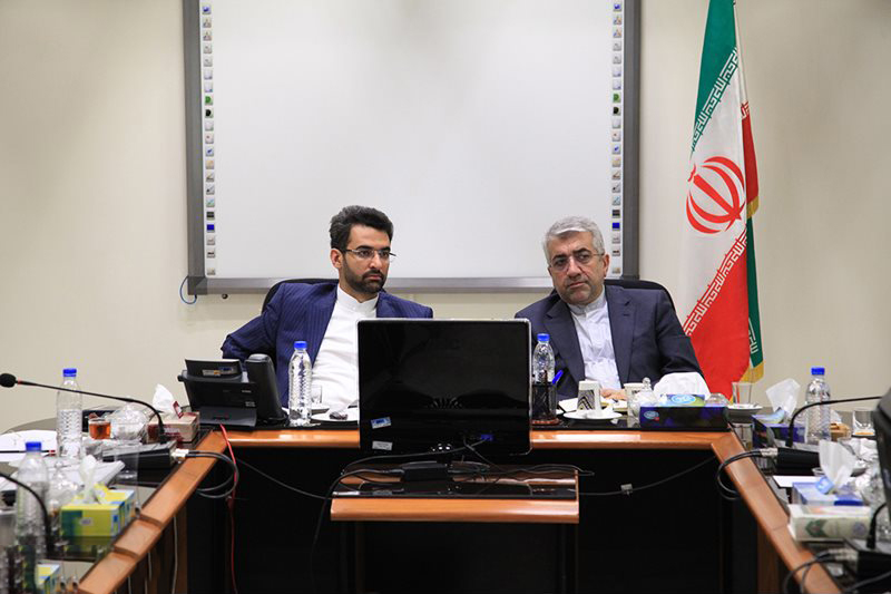 جلسه مشترک وزیر ارتباطات با وزیر نیرو  3