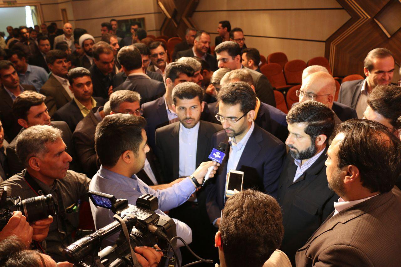سفر وزیر ارتباطات و فناوری اطلاعات به استان خوزستان