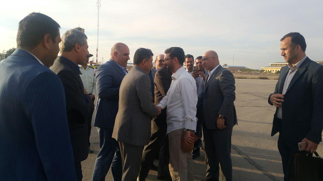 سفر وزیر ارتباطات و فناوری اطلاعات به استان خوزستان