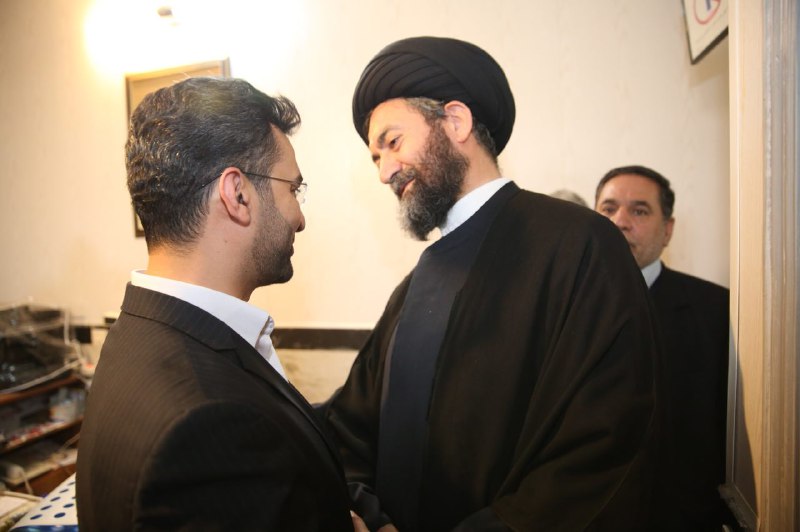 دیدار وزیر ارتباطات و فناوری اطلاعات با امام جمعه و نماینده ولی فقیه استان اردبیل 1
