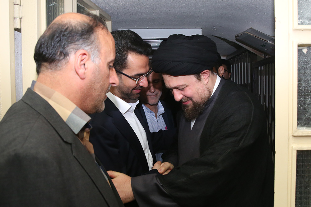 مراسم تجدید میثاق با آرمان های امام خمینی (ره) در حسینیه جماران