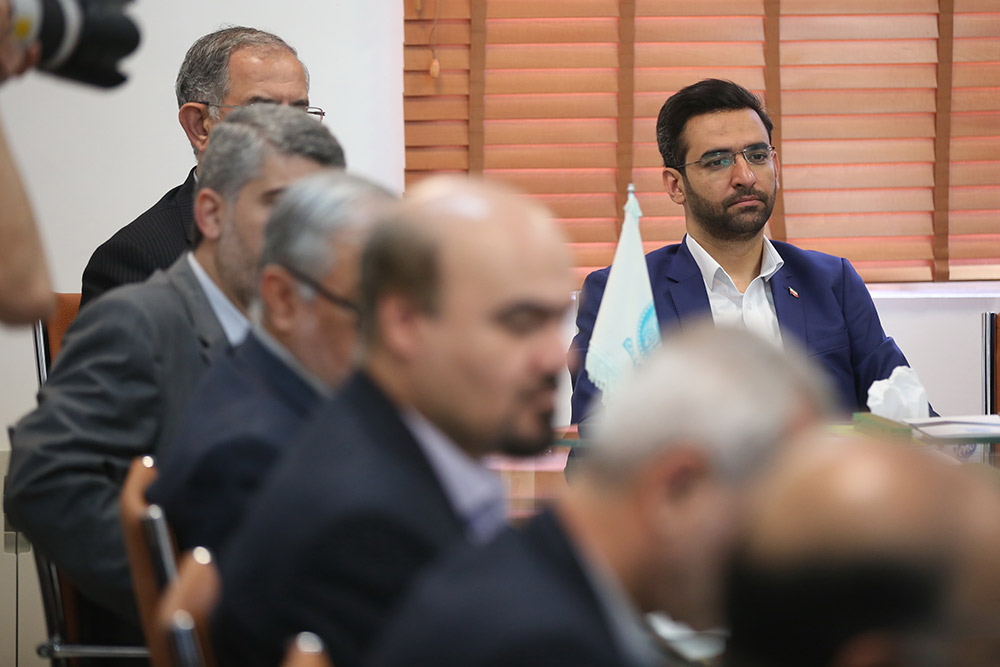 بازدید وزیر ارتباطات و فناوری اطلاعات از پارک علم و فناوری دانشگاه تهران