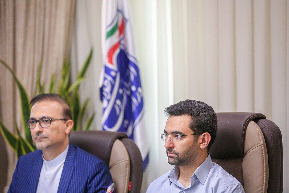 مراسم تودیع و معارفه رئیس مرکز روابط عمومی وزارت ارتباطات و فناوری اطلاعات