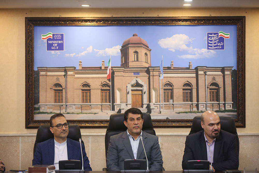 مراسم تودیع و معارفه رئیس مرکز روابط عمومی وزارت ارتباطات و فناوری اطلاعات