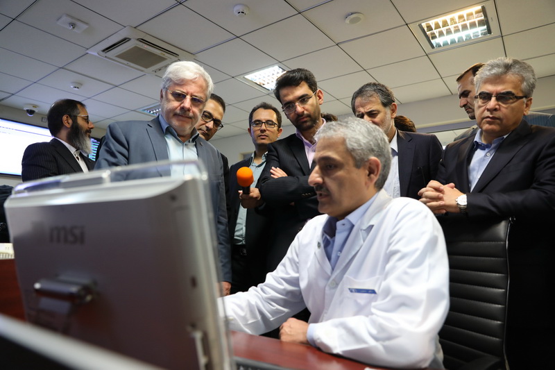 بازدید از دستاوردهای حوزه فناوری اطلاعات سازمان تامین اجتماعی 1
