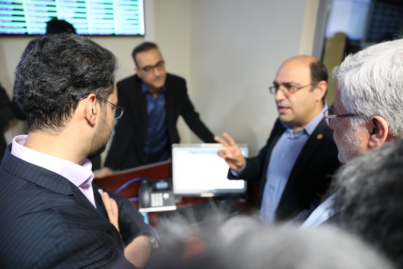 بازدید از دستاوردهای حوزه فناوری اطلاعات سازمان تامین اجتماعی 8