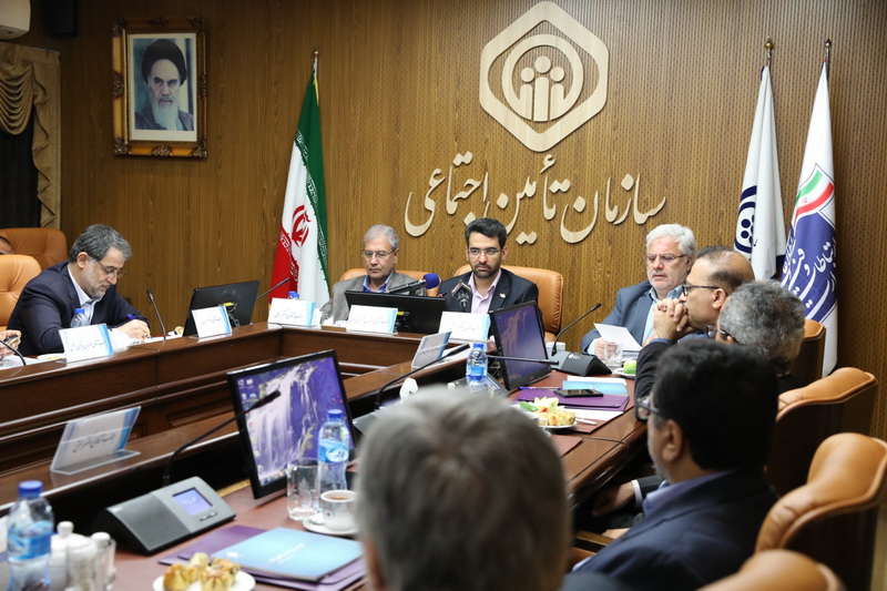 بازدید از دستاوردهای حوزه فناوری اطلاعات سازمان تامین اجتماعی 22