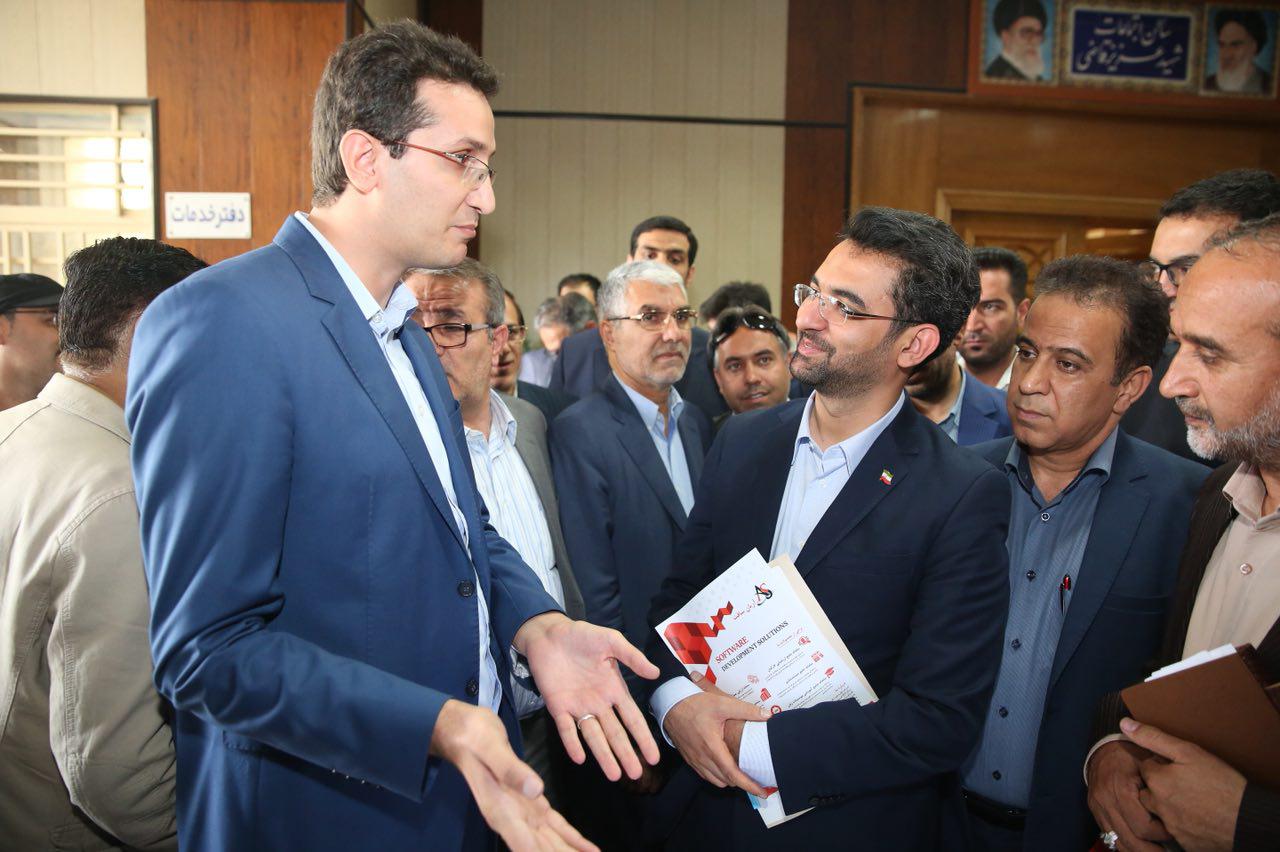 روز دوم سفر وزیر ارتباطات و فناوری اطلاعات به استان فارس
