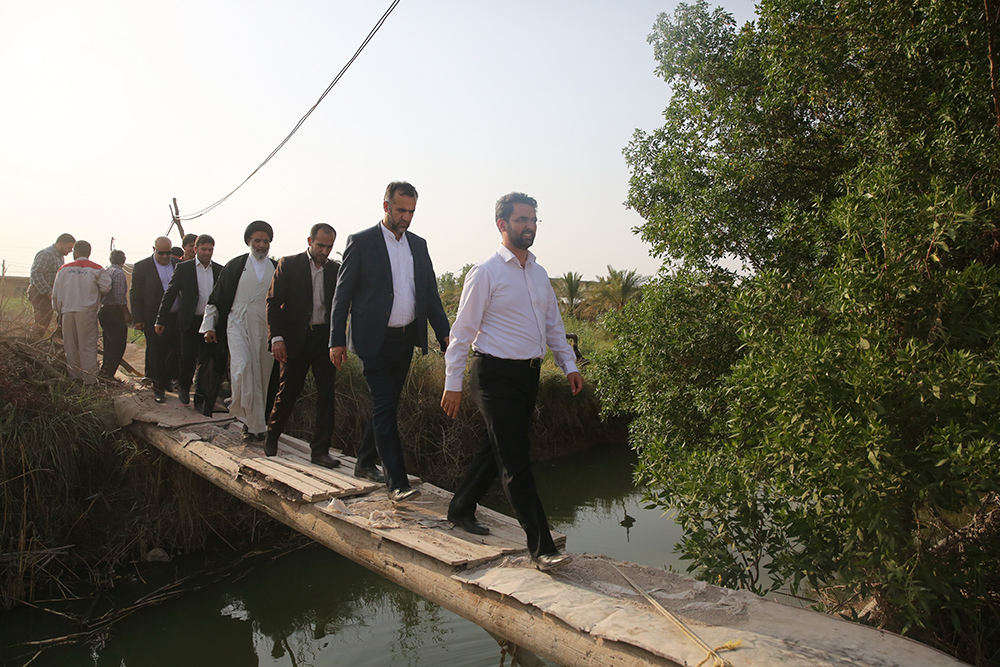 سومین سفر وزیر ارتباطات و فناوری اطلاعات به استان خوزستان
