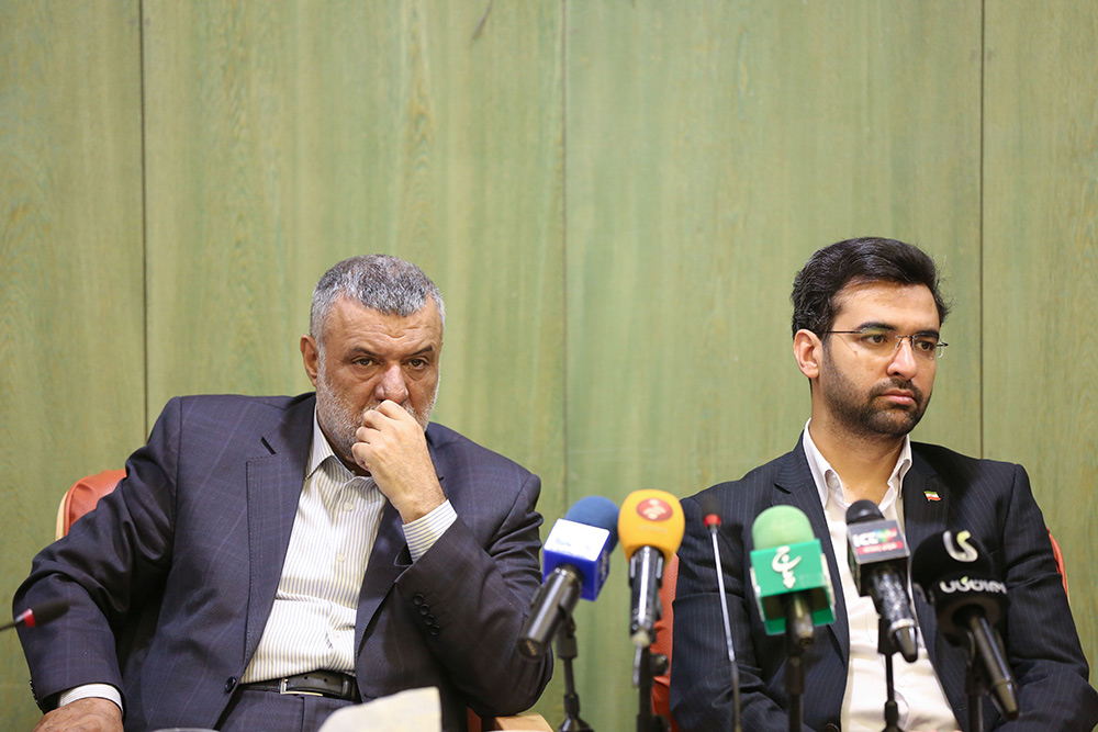 امضای تفاهم نامه میان وزیر ارتباطات و فناوری اطلاعات و وزیر جهاد کشاورزی