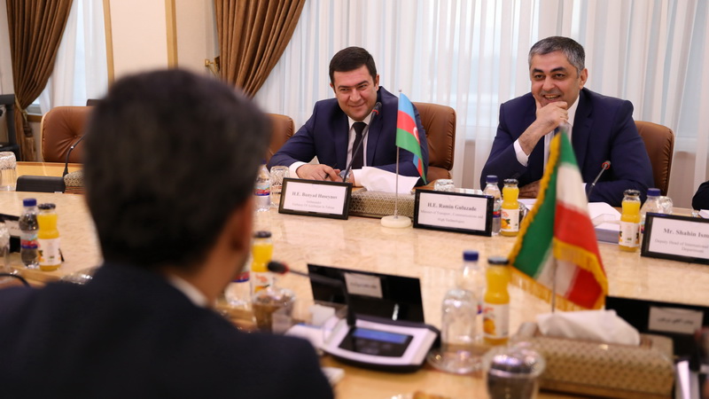 دیدار وزیر حمل و نقل و ارتباطات آذربایجان با وزیر ارتباطات ایران