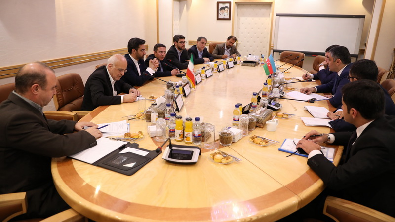 دیدار وزیر حمل و نقل و ارتباطات آذربایجان با وزیر ارتباطات ایران