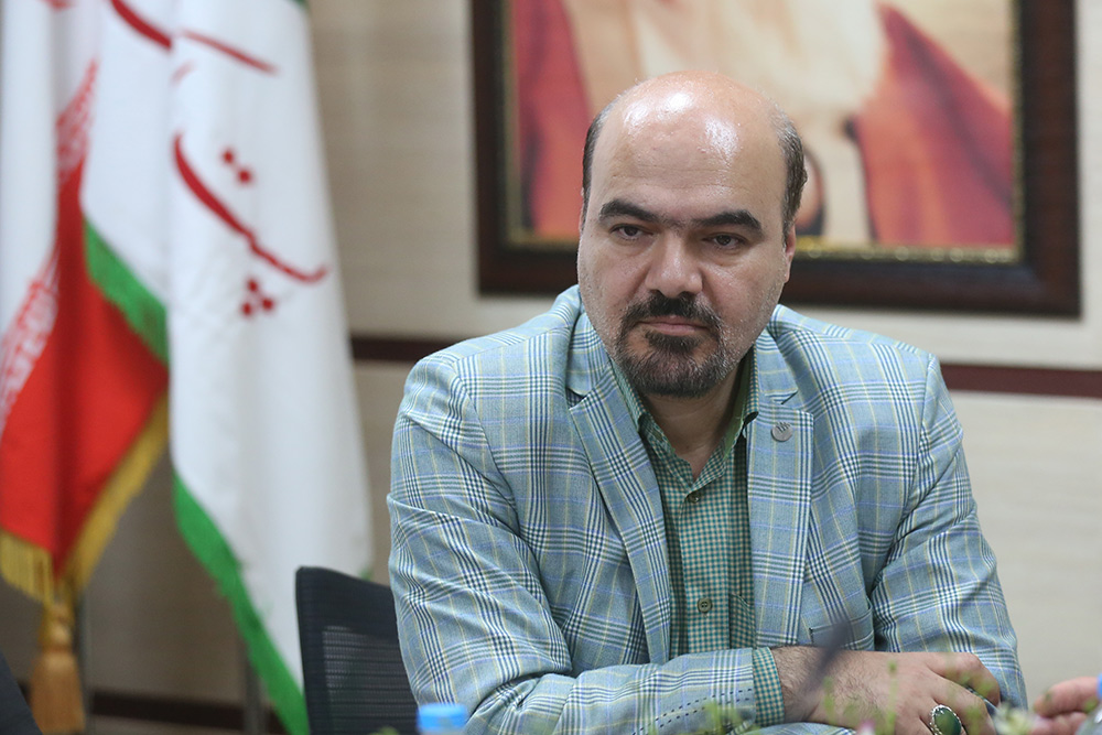 نشست خبری مدیر عامل پست بانک ایران در روز خبرنگار