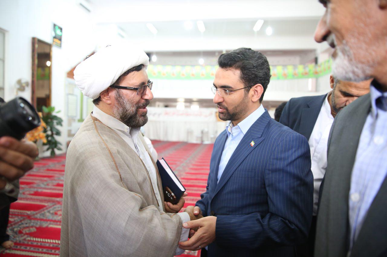روز اول سفر وزیر ارتباطات و فناوری اطلاعات به استان سیستان و بلوچستان