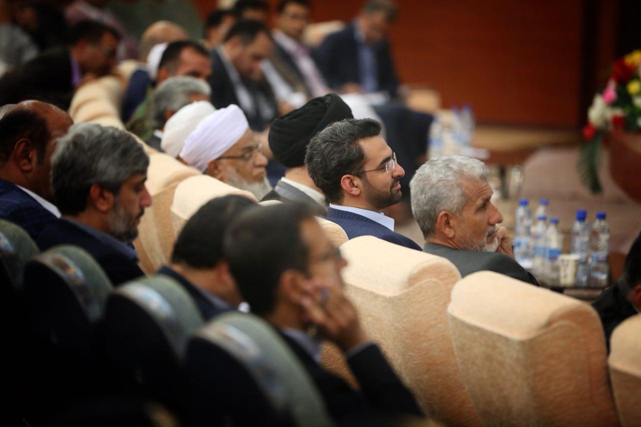 روز اول سفر وزیر ارتباطات و فناوری اطلاعات به استان سیستان و بلوچستان