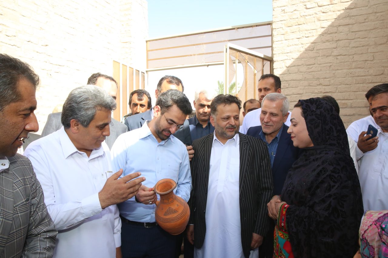 روز دوم سفر وزیر ارتباطات و فناوری اطلاعات به استان سیستان و بلوچستان