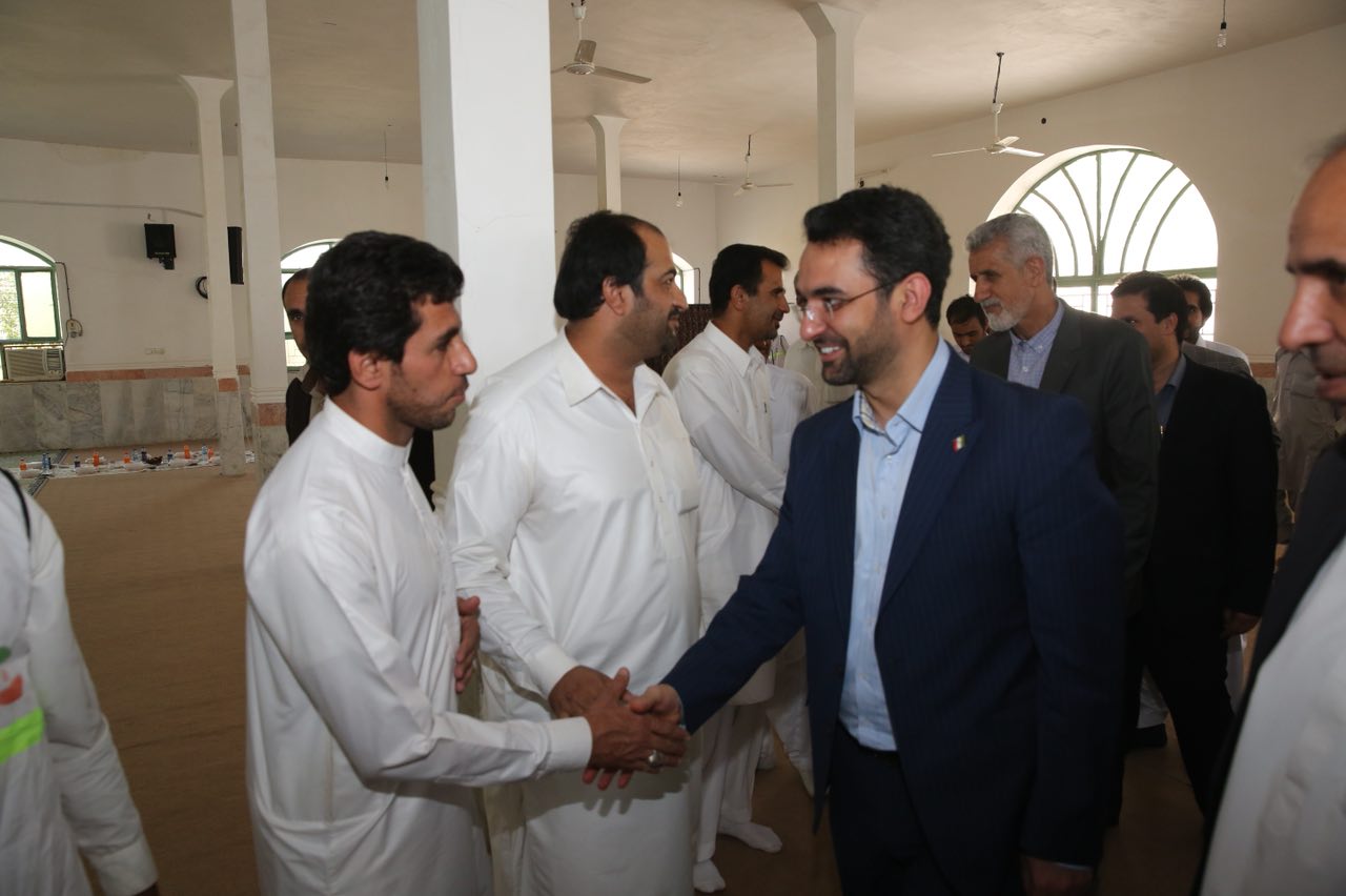 روز دوم سفر وزیر ارتباطات و فناوری اطلاعات به استان سیستان و بلوچستان