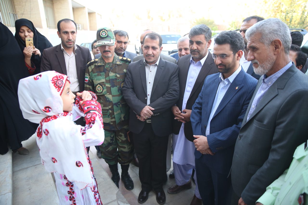 روز دوم سفر وزیر ارتباطات و فناوری اطلاعات به استان سیستان و بلوچستان