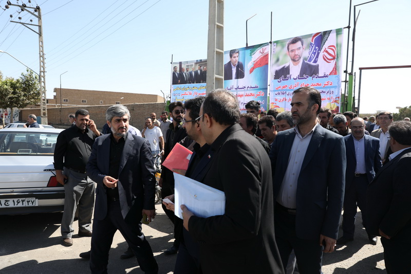 دومین روز از سفر وزیر ارتباطات به استان آذربایجان غربی