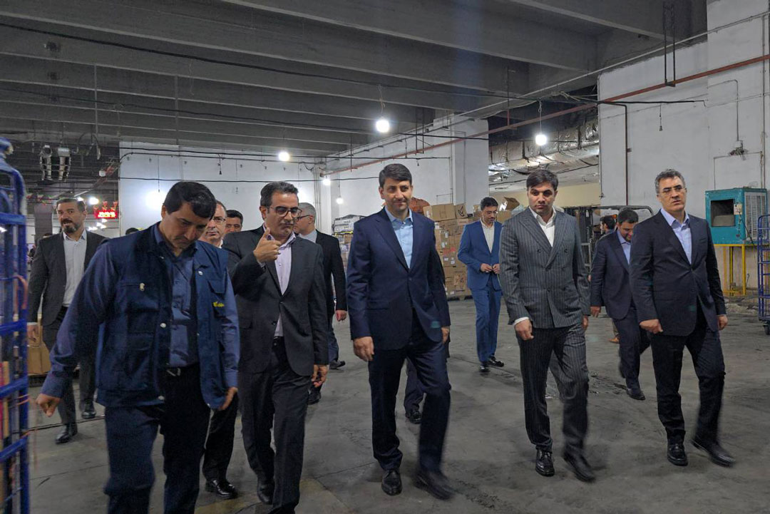 بازدید وزیر ارتباطات از مرکز مبادلات پستی