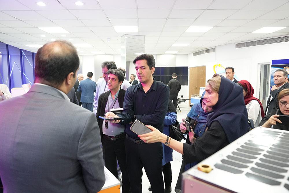بازدید رسانه ای از پژوهشگاه فضایی ایران