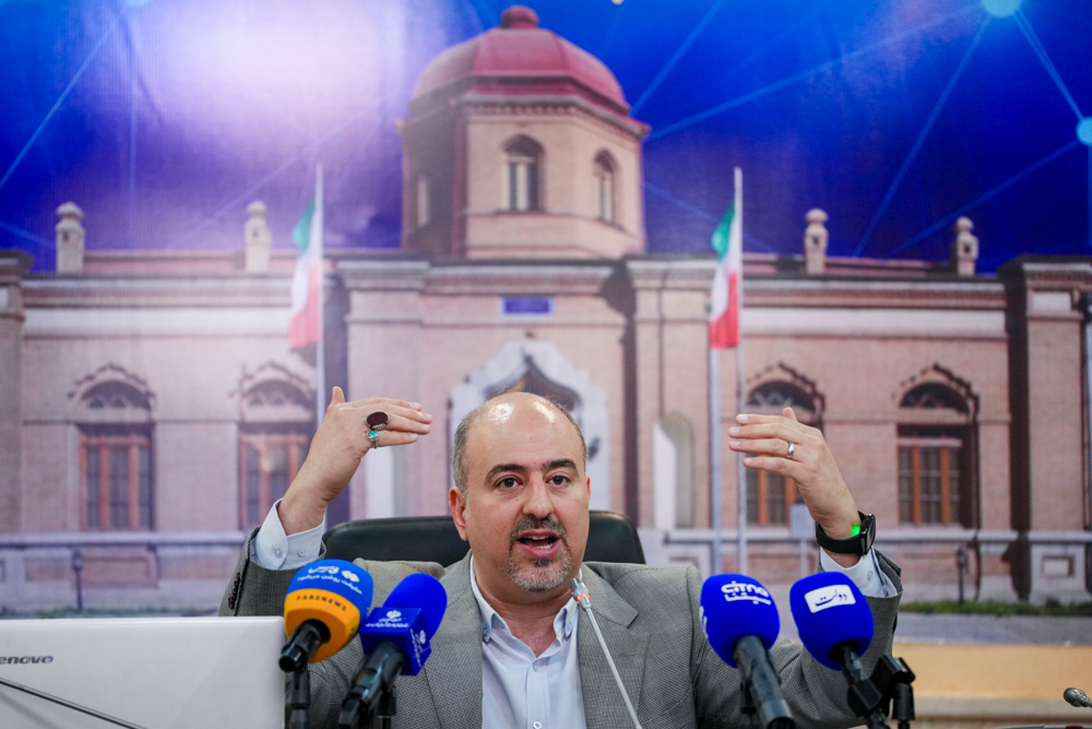 نشست خبری معاون توسعه شبکه ملی اطلاعات
