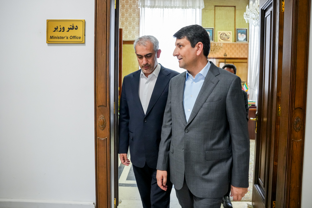 دیدار وزیر ارتباطات با وزیر اقتصاد و دارایی
