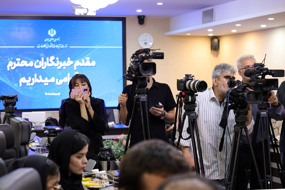نشست خبری معاون سیاستگذاری و برنامه ریزی توسعه فاوا و اقتصاد دیجیتال
