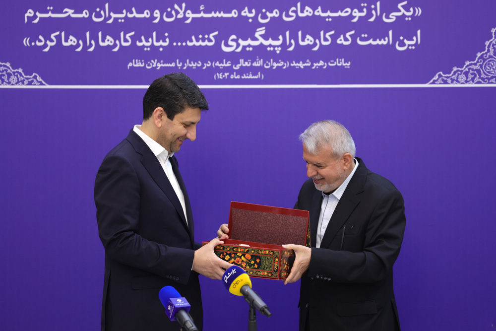دیدار وزیر میراث فرهنگی، گردشگری و صنایع دستی با وزیر ارتباطات