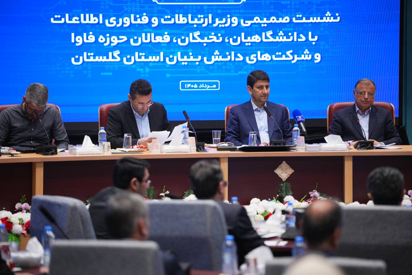 سفر استانی وزیر ارتباطات به استان گلستان