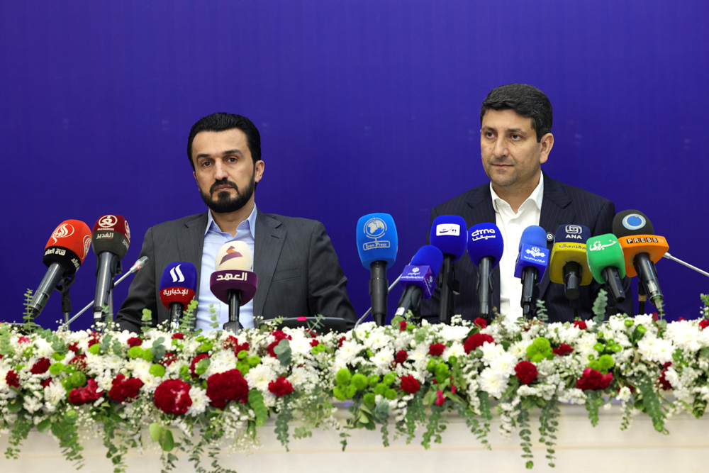 نشست خبری وزرای ارتباطات ایران و عراق