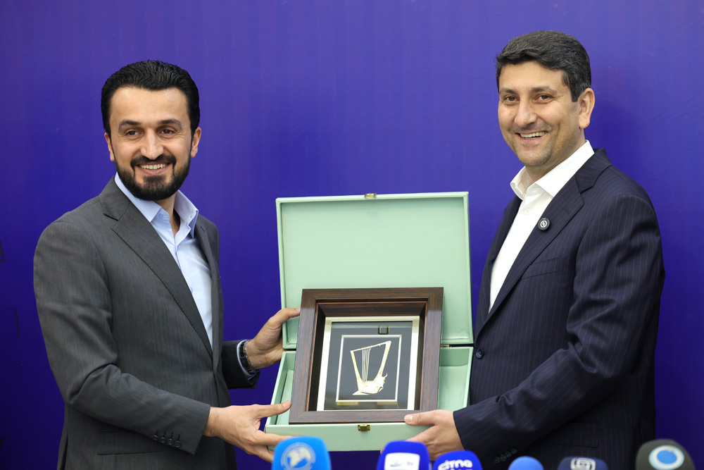 نشست خبری وزرای ارتباطات ایران و عراق