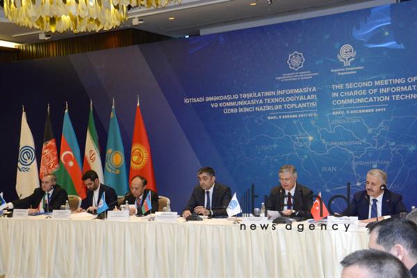 At the meeting of IT ministers of Economic Cooperation Organization
