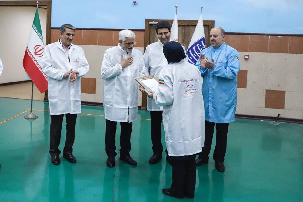 تقدیر از نخبگان پژوهشگاه فضایی ایران
