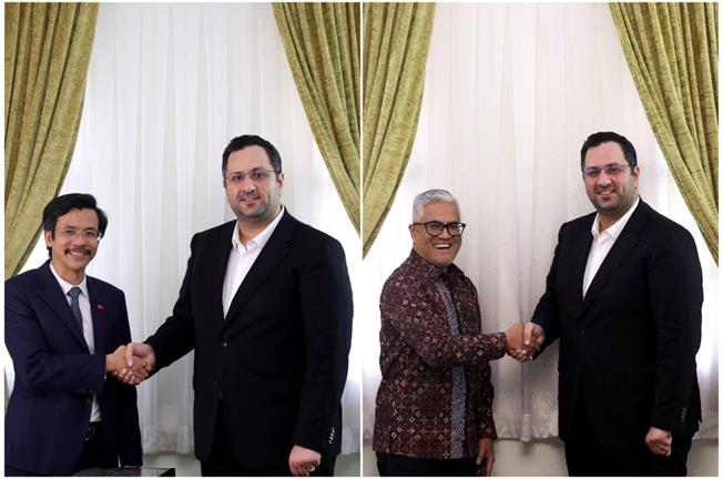 در دیدارهای جداگانه معاون وزیر ارتباطات با سفیران اندونزی و ویتنام مطرح شد؛ تأکید ایران، اندونزی و ویتنام بر توسعه همکاری‌های
