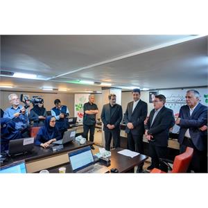 بازدید وزیر ارتباطات از ستاد هفتمین نمایشگاه مجازی کتاب تهران
