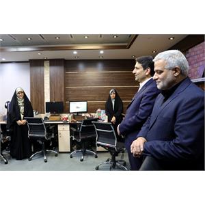 بازدید وزیر ارتباطات از خبرگزاری تسنیم به مناسبت روز خبرنگار
