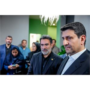 بازدید وزیر ارتباطات از ستاد هفتمین نمایشگاه مجازی کتاب تهران