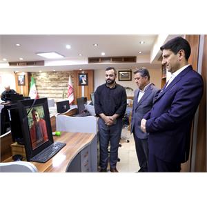 بازدید وزیر ارتباطات از خبرگزاری تسنیم به مناسبت روز خبرنگار