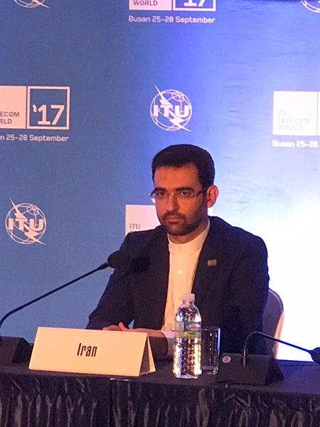 ICT minister addresses Telecom 2017