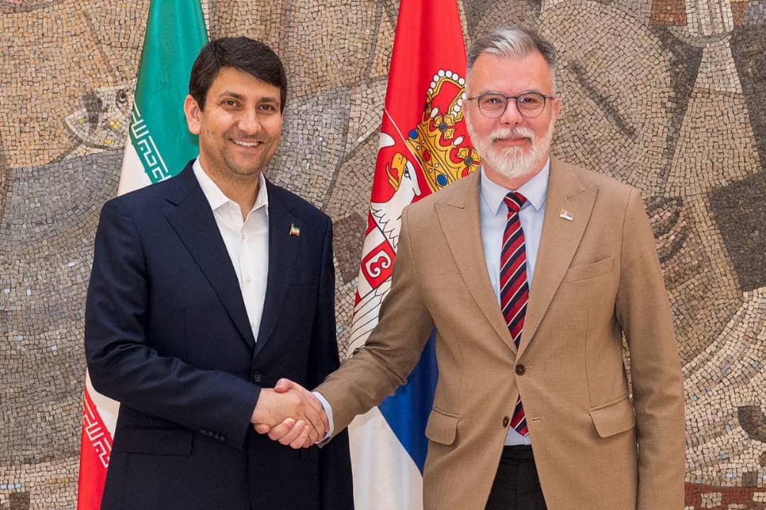 The meeting of the Ministers of Communications of Iran and Serbia and the signing of the cooperation agreement