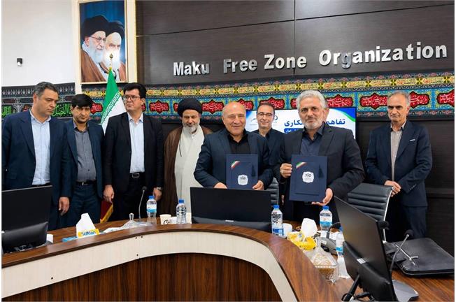 با امضای تفاهم‌نامه همکاری کلید خورد؛ هم‌افزایی پژوهشگاه فضایی و منطقه آزاد ماکو برای توسعه کاربردهای فناوری فضایی