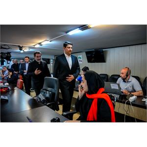 بازدید وزیر ارتباطات از ستاد هفتمین نمایشگاه مجازی کتاب تهران